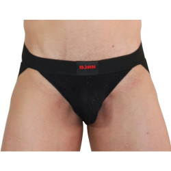 Burn - 003 Jock Noir Brillant M